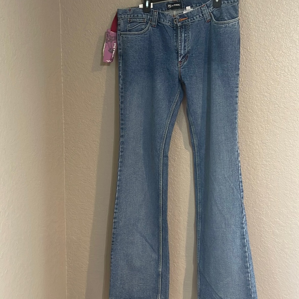 Petrol jeans